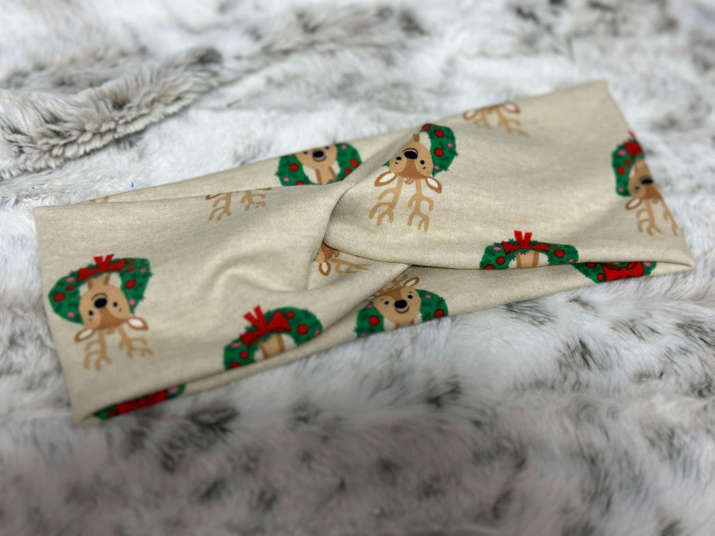 Knotty Twist Headband - Christmas Prints 2024