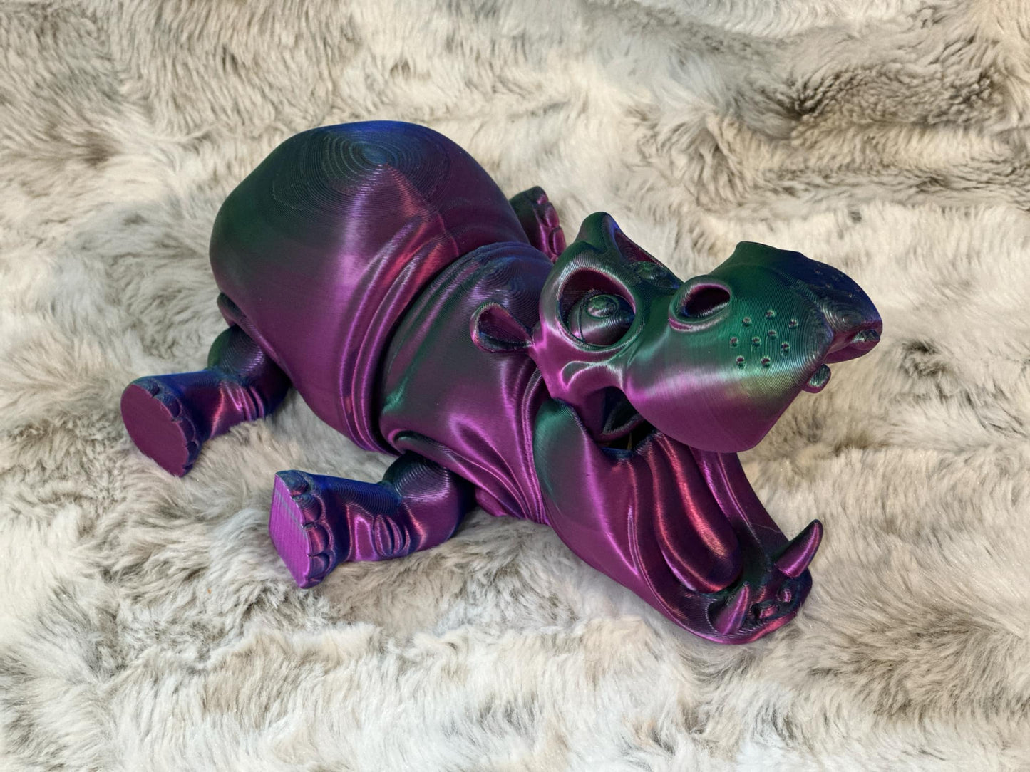 Articulating Hippo Figure