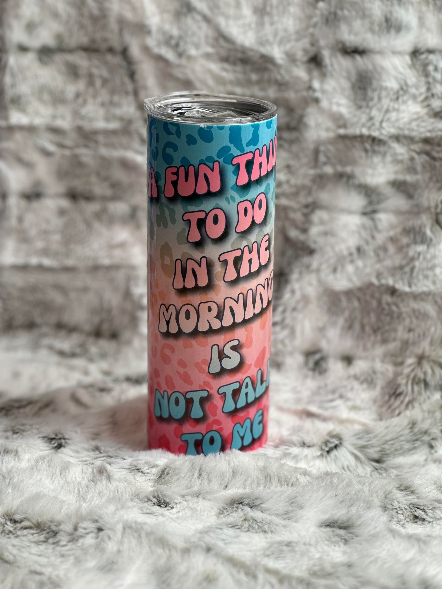 NEW - Sublimated Stainless Steel Tumbler 20oz