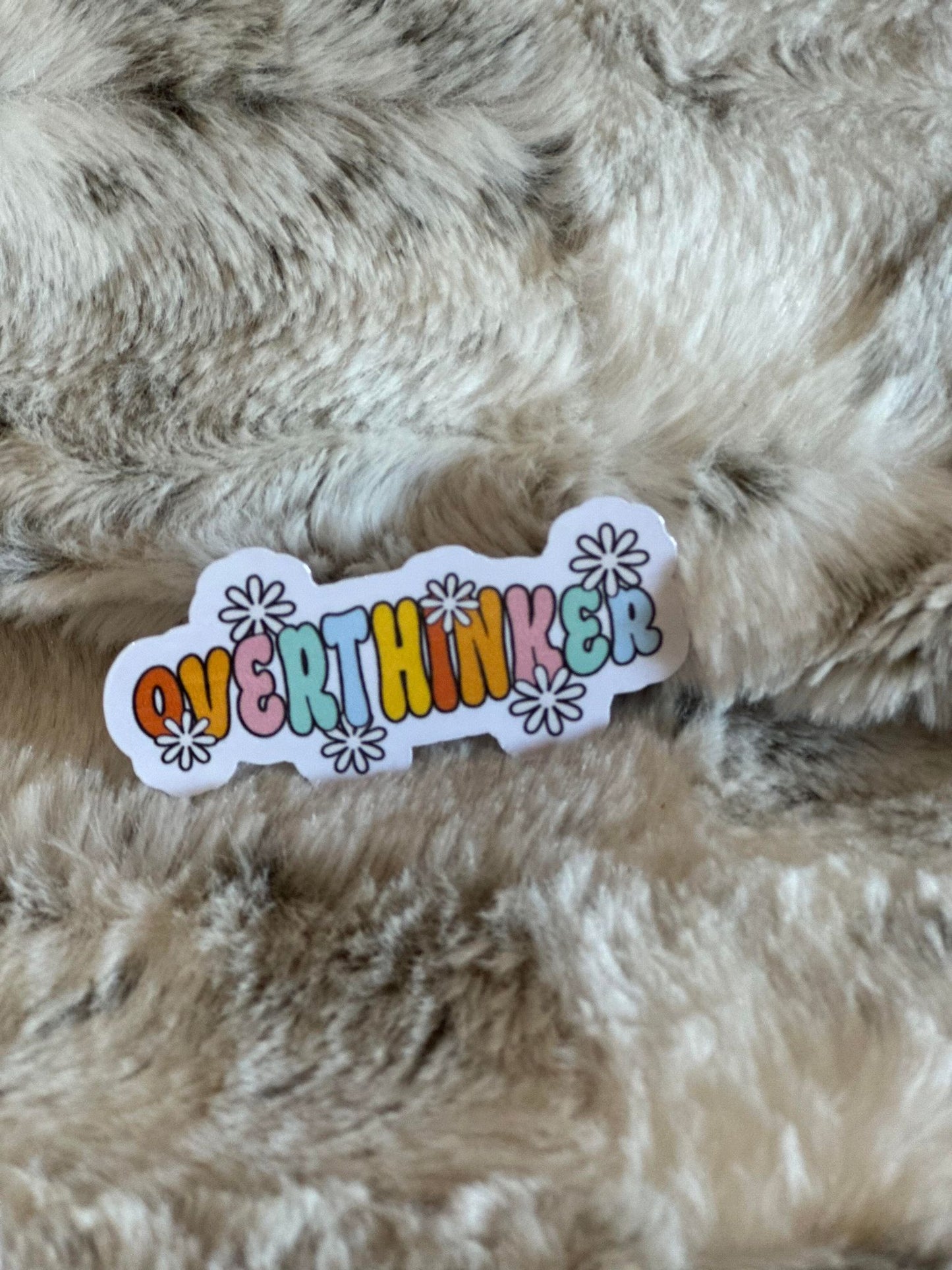 Overthinker Sticker