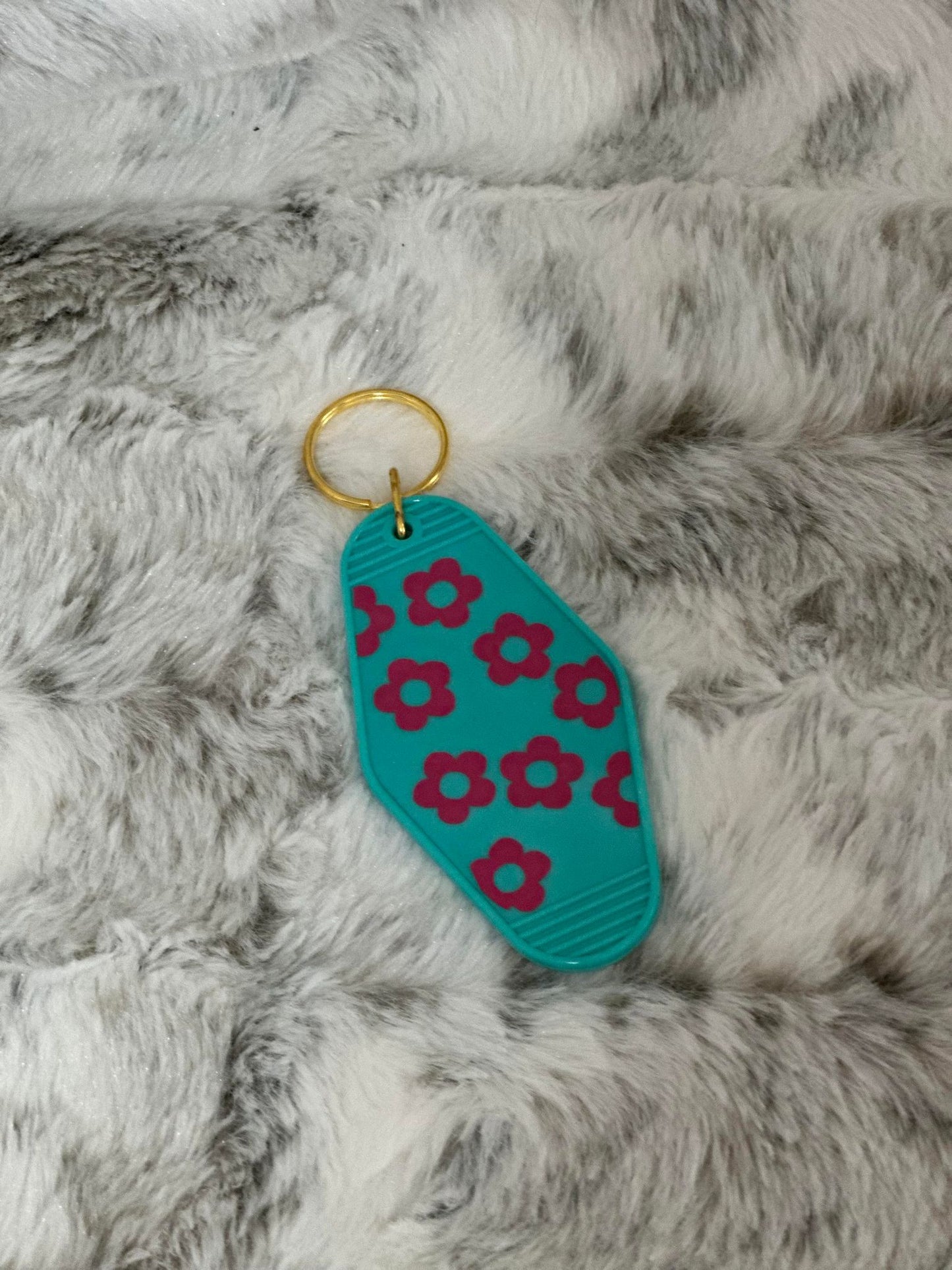 Daisy Floral - Motel Style Keychain