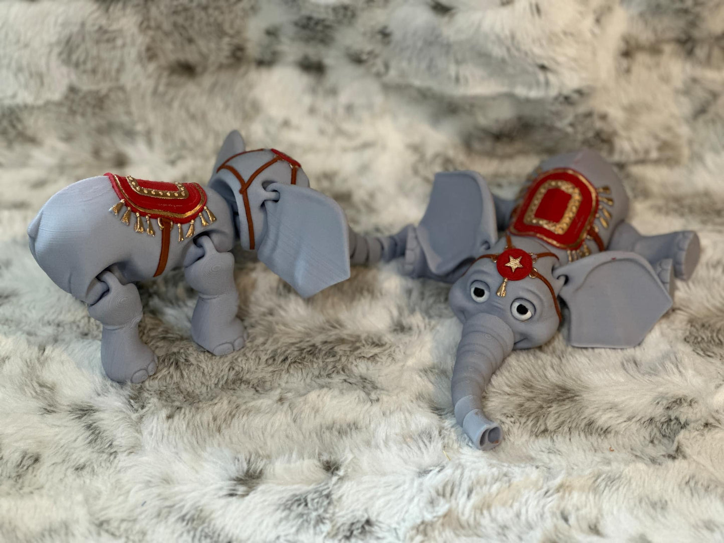 Circus Elephant Flexy Figurine