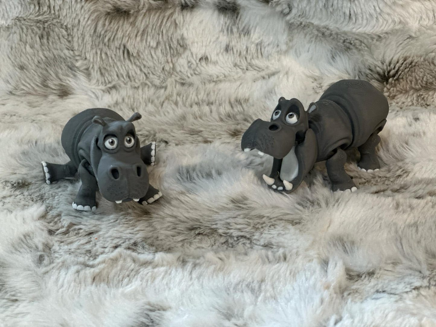 Articulating Hippo Figure
