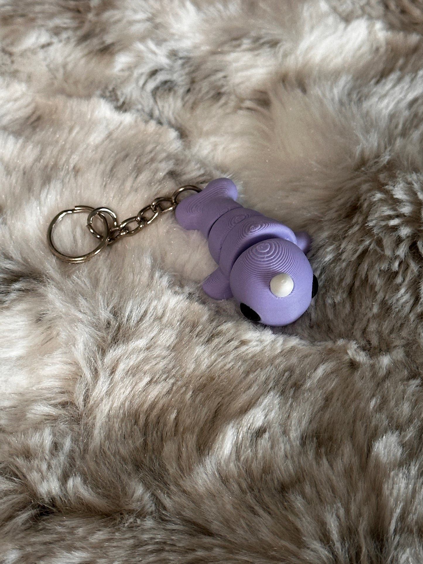 Fidget Animal Keychain