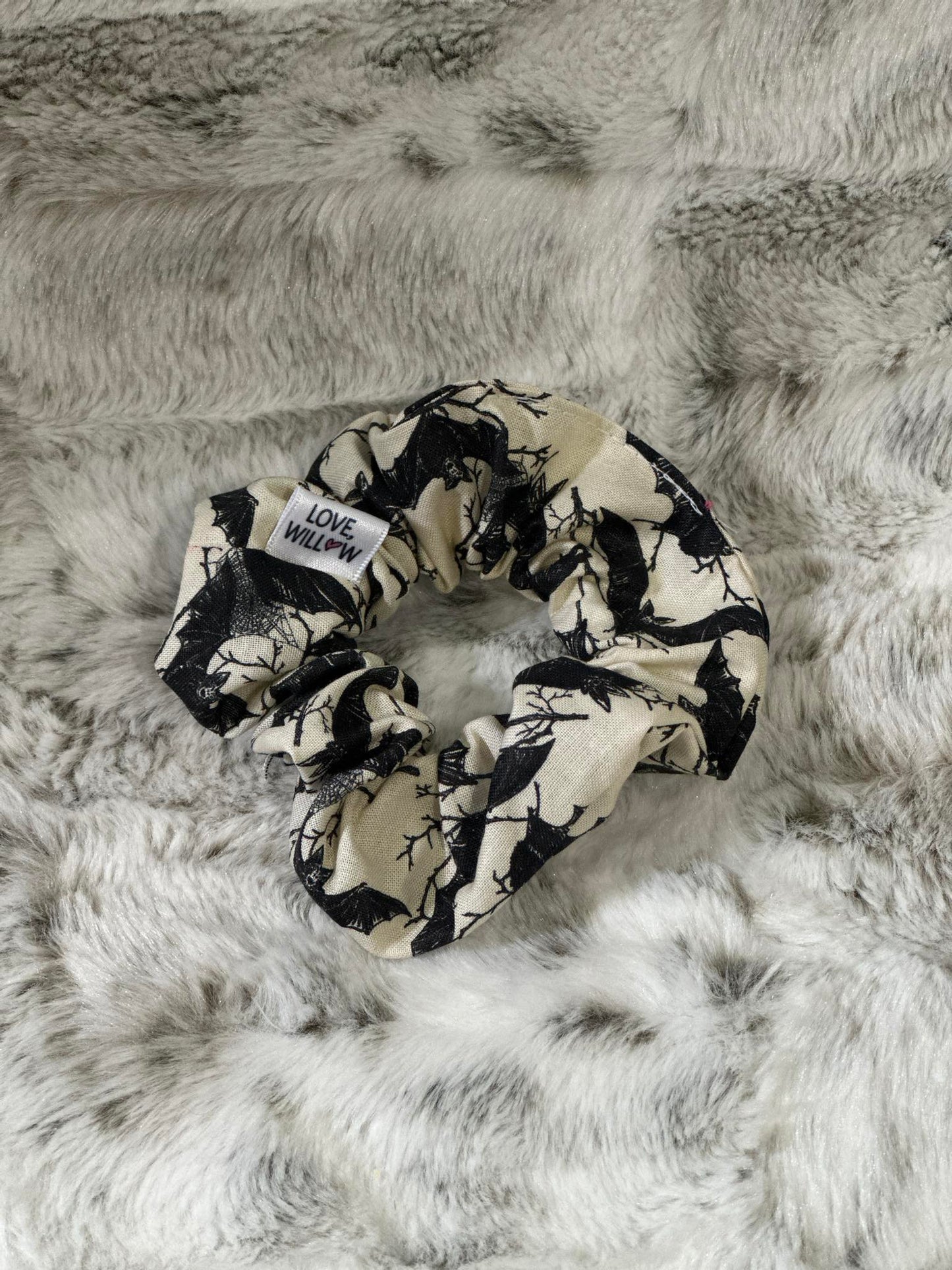 Bat Scrunchie - Regular Size