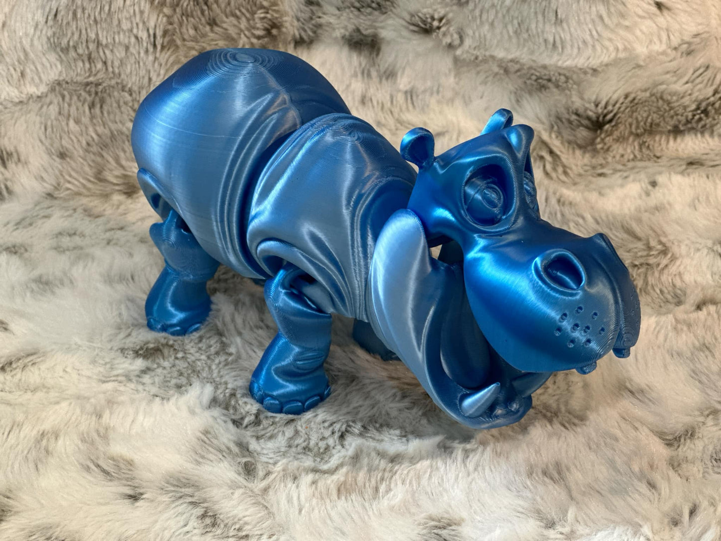 Articulating Hippo Figure