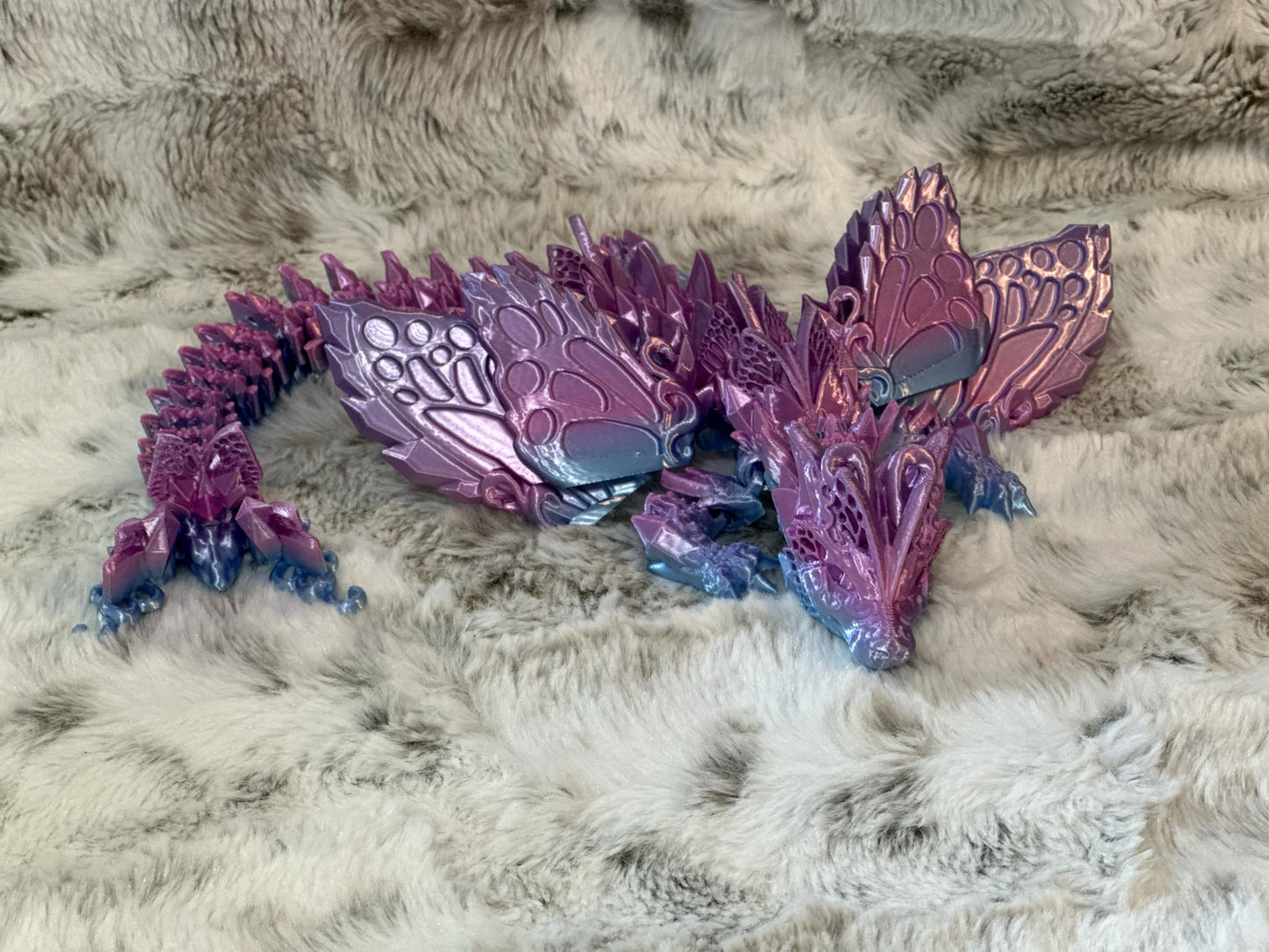 Fae Wolf Articulated Dragon
