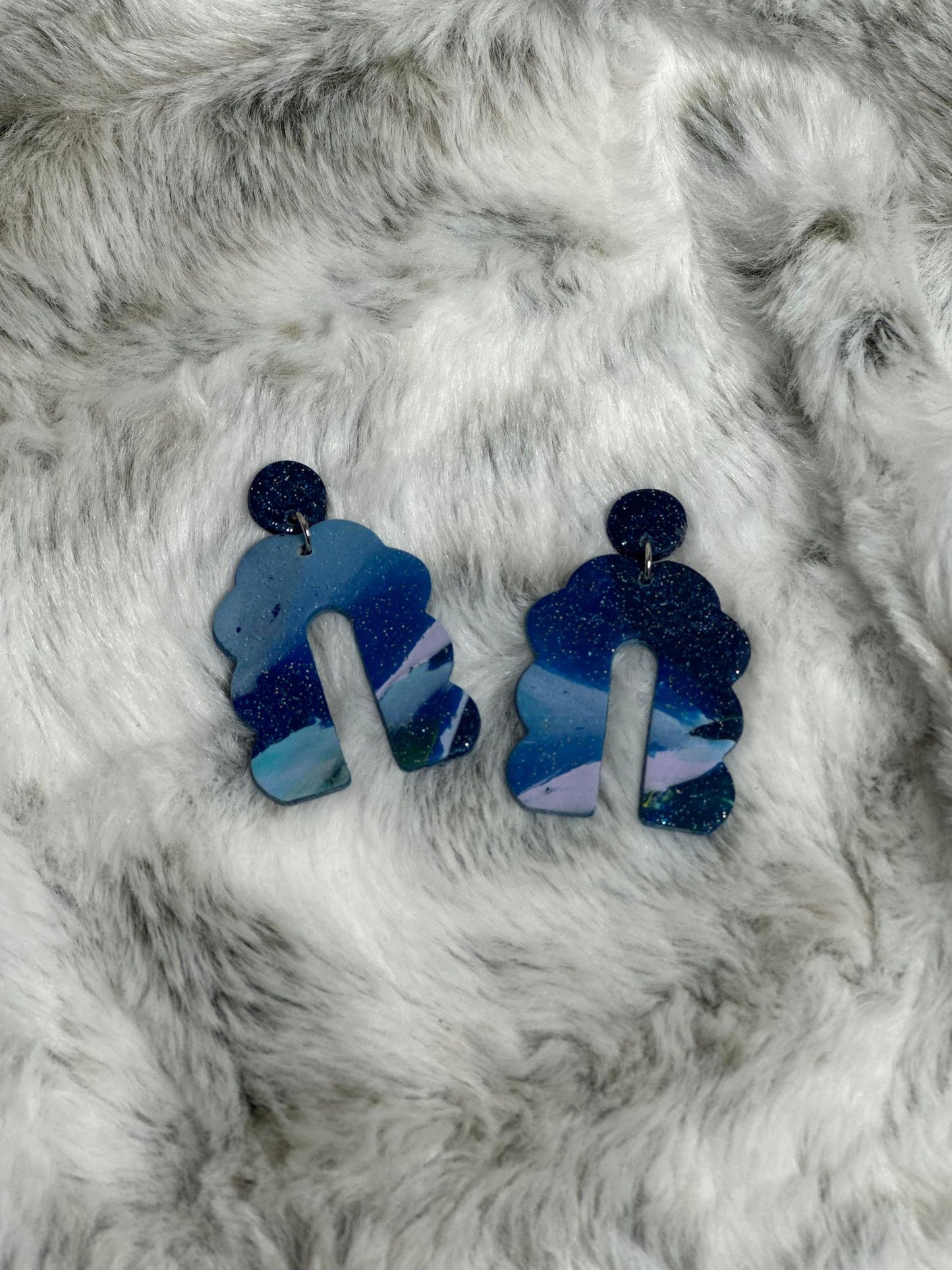 Navy Swirl Collection