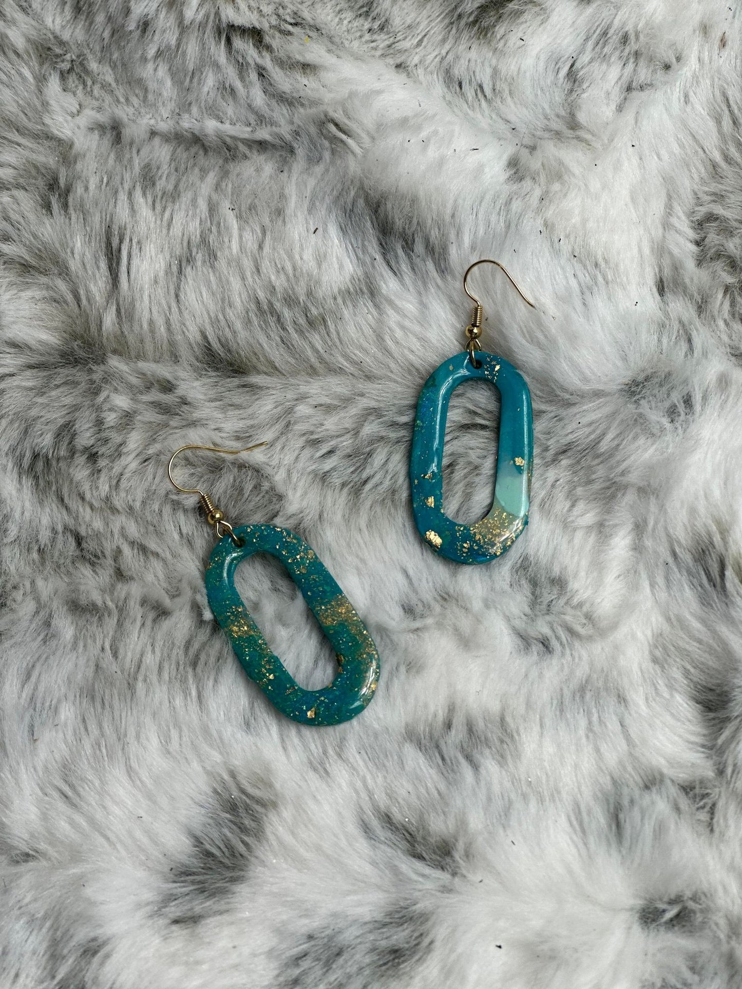 Blue & Gold Collection - Open Ovals