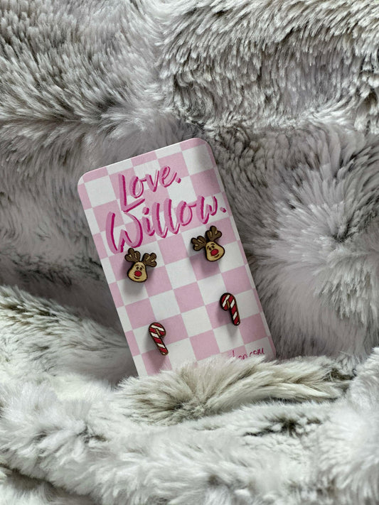 Laser Cut & Engraved Earrings