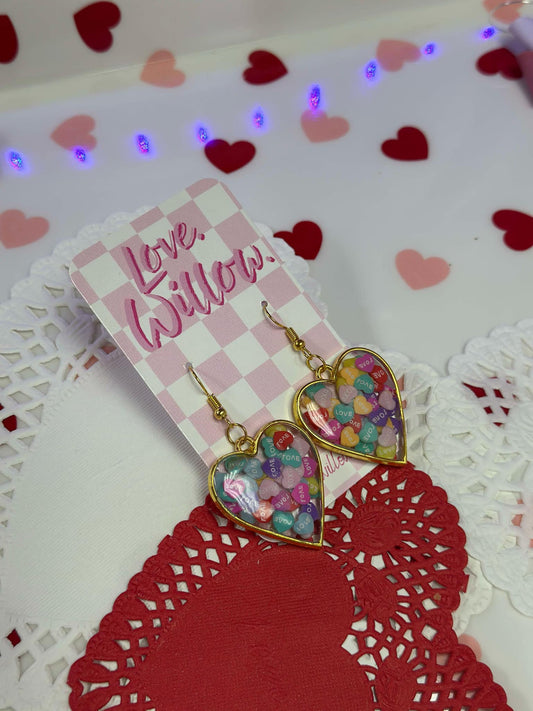 Conversation Heart Dangles