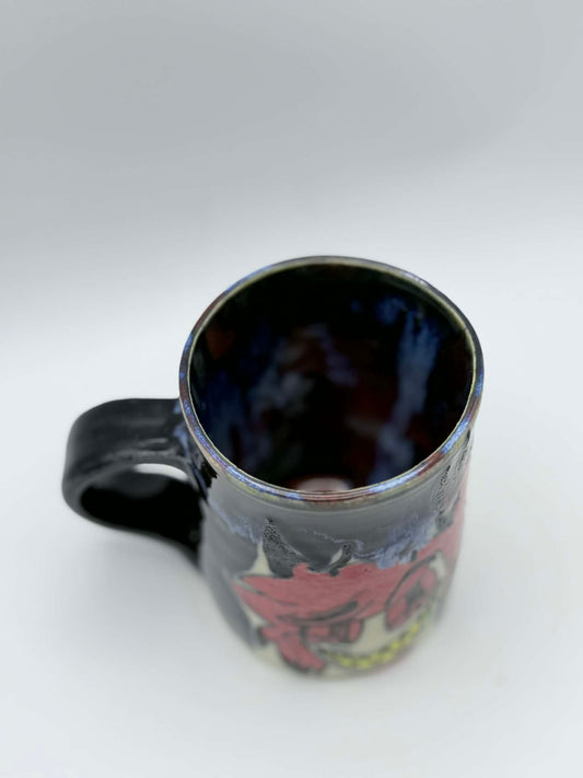 Demon Stoneware Mug