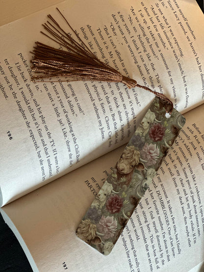 Aluminum Bookmark w/ Tassel