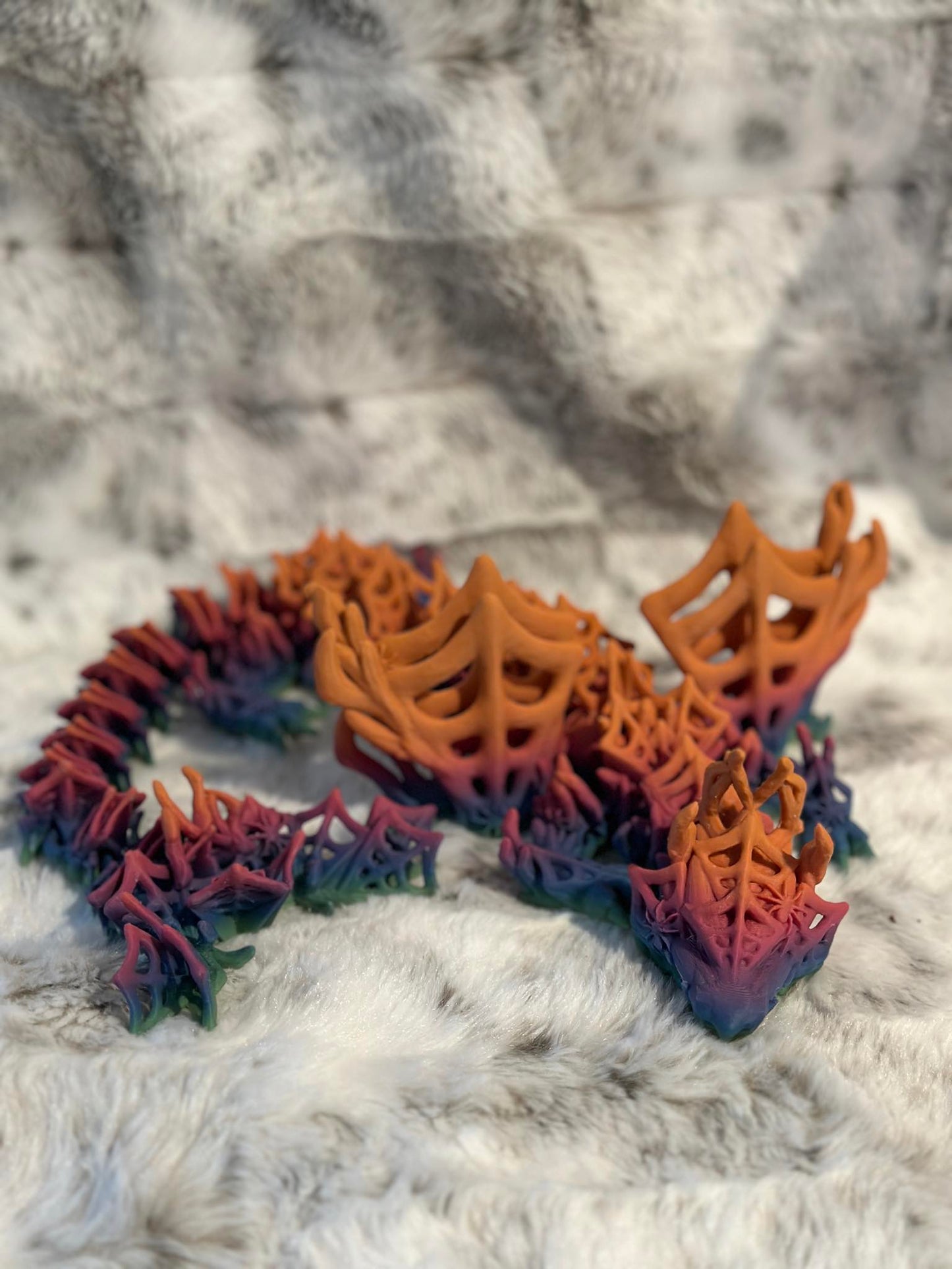 Rainbow Wicked Dragon 18"