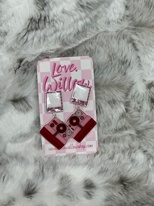 Vintage Camera Earrings