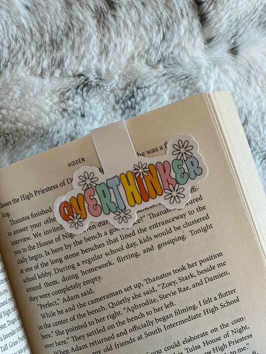 Overthinker - Magnetic Bookmark