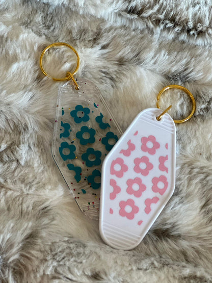 Daisy Floral - Motel Style Keychain