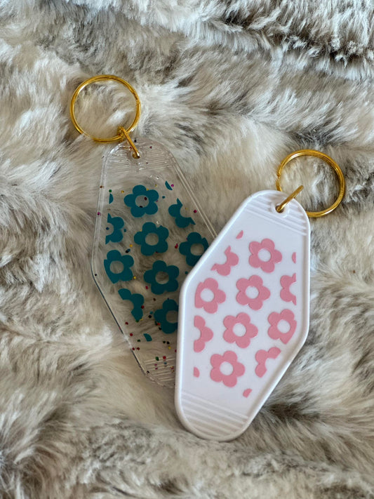 Daisy Floral - Motel Style Keychain