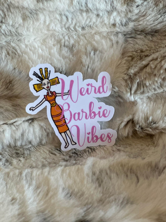 Weird Vibes Sticker