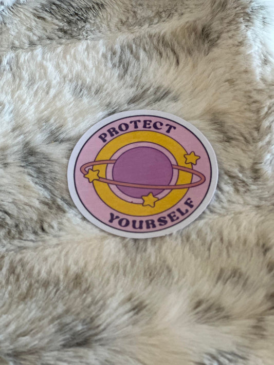 Protect Yourself Sticker