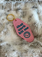 That Curb Hit Me - Motel Style Keychain