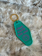 That Curb Hit Me - Motel Style Keychain