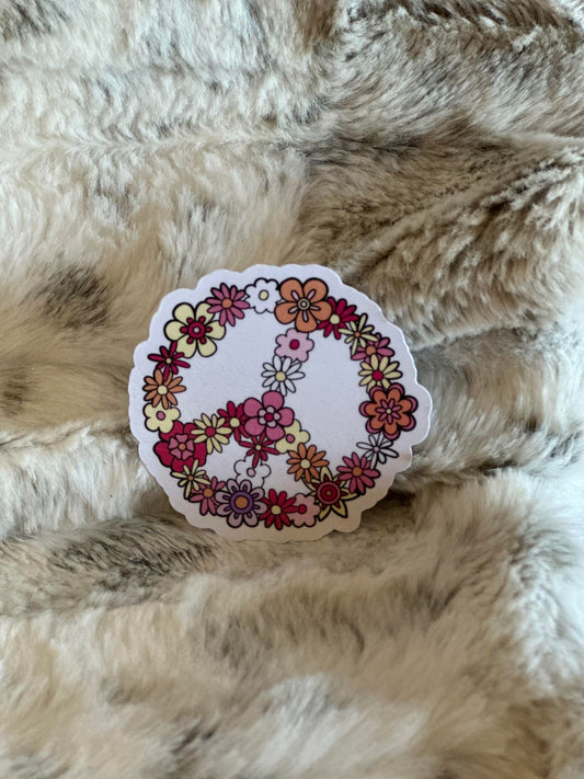 Peace & Love Sticker