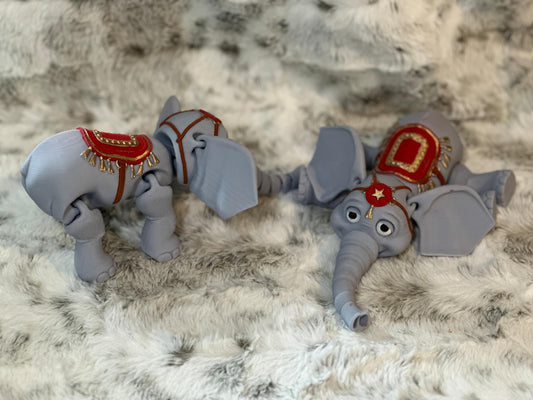 Circus Elephant Flexy Figurine