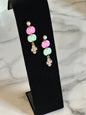 Elegant Pastel Pumpkin Dangles