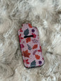 Neoprene Lip Balm Holder Keychain