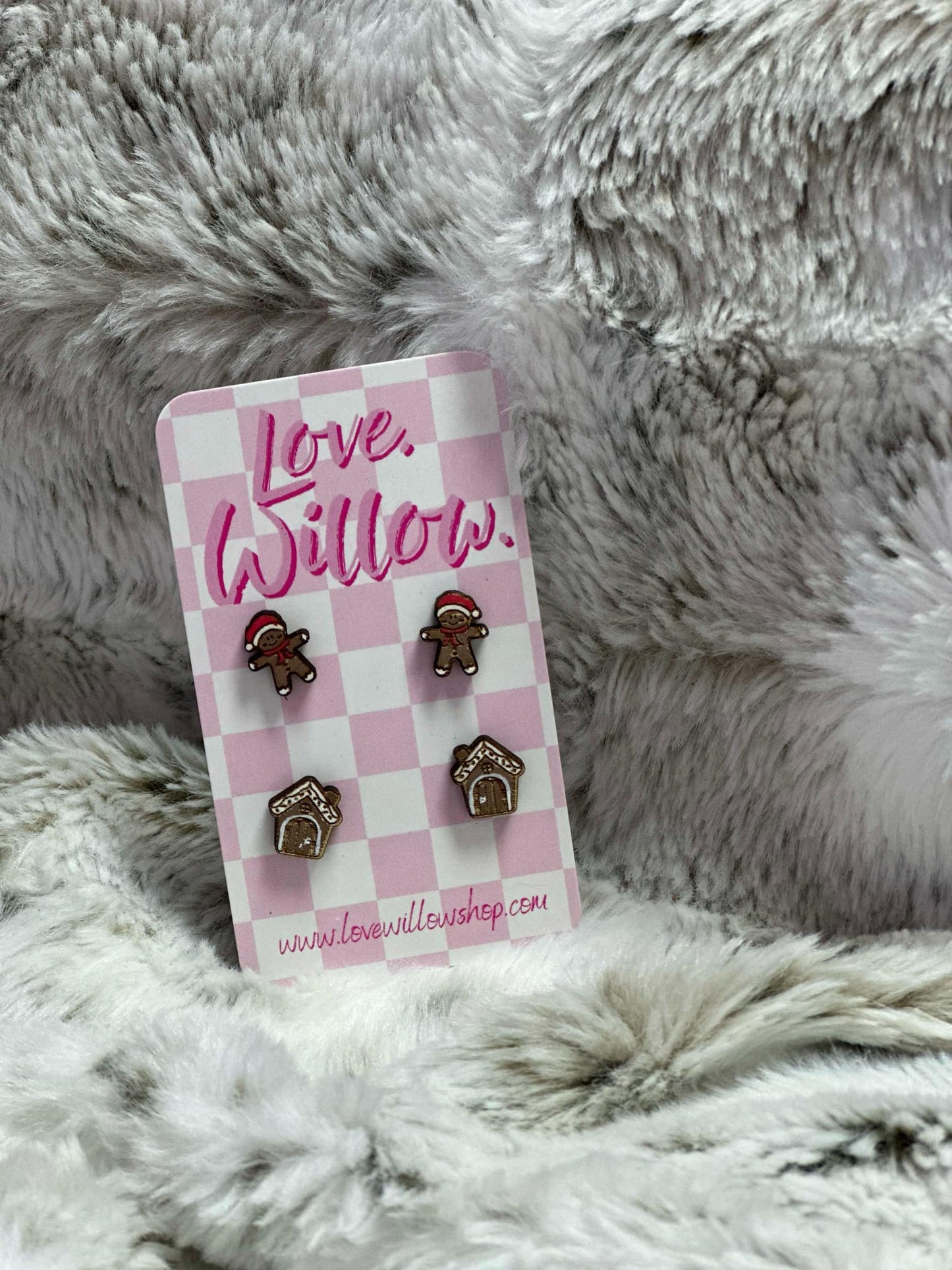 Laser Cut & Engraved Earrings