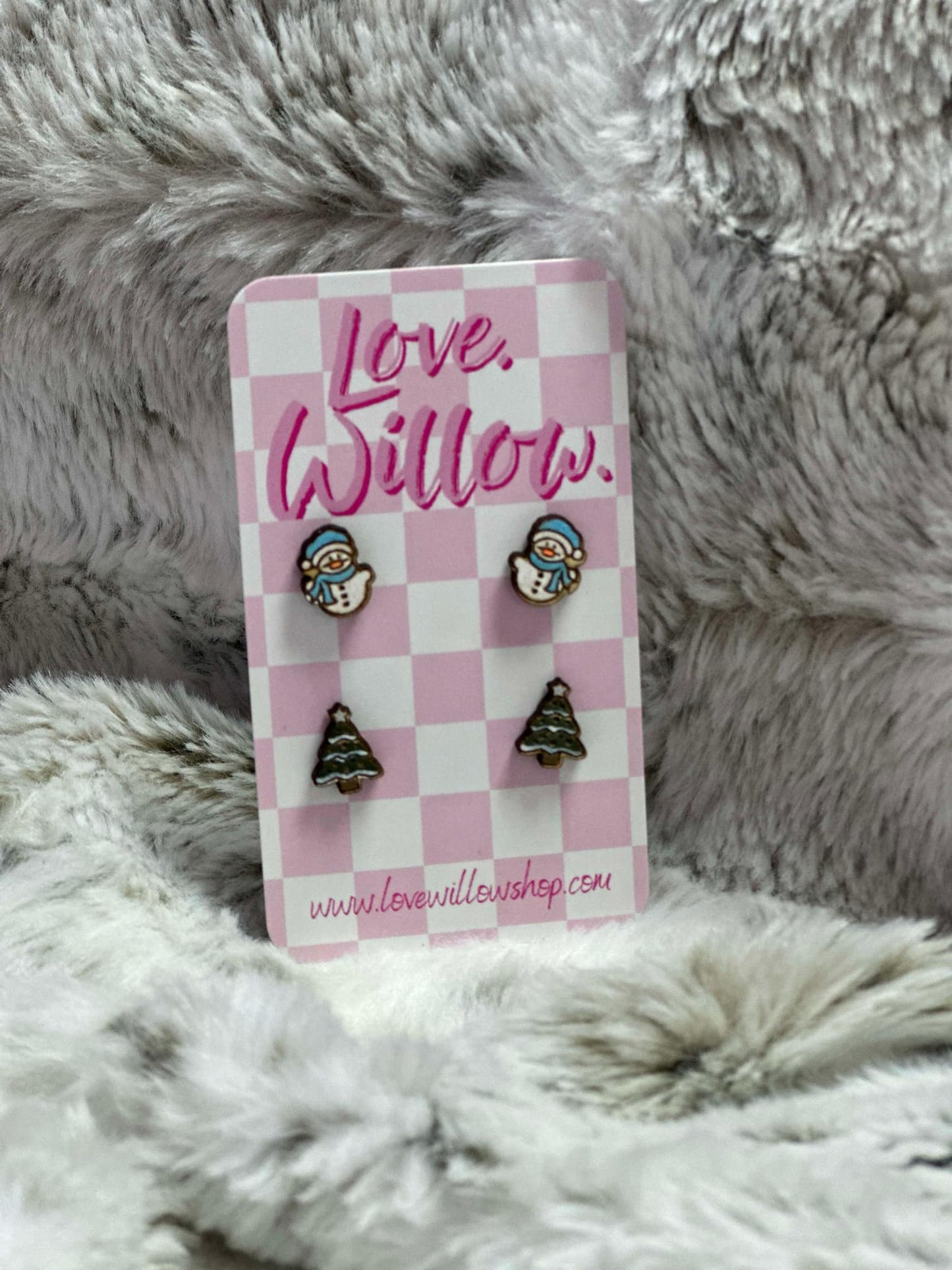 Laser Cut & Engraved Earrings