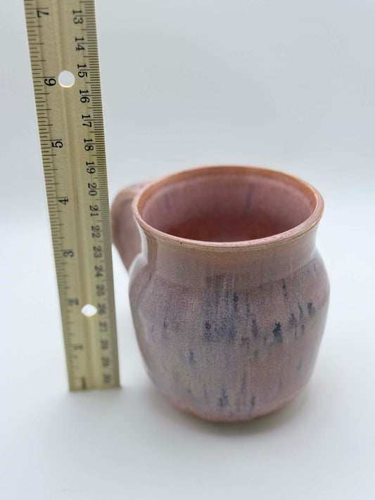 Pink Spotty Stoneware Mug