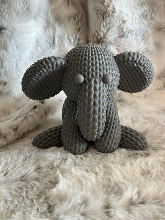 Cute Elephant Plushie Figure