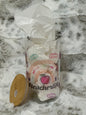 Clear 16oz Glass Can w/ Bamboo Lid & Straw