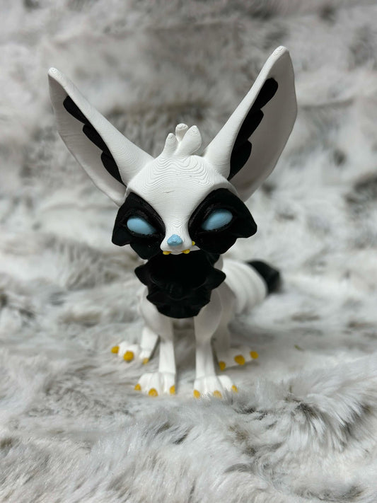Creepy Fennec Fox - Articulating Figure