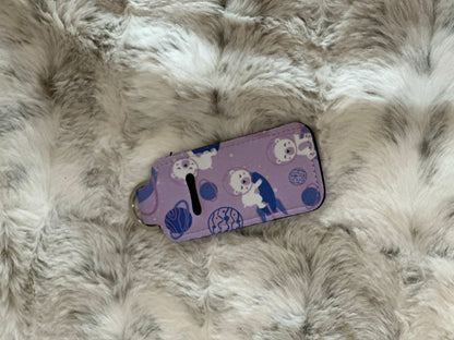 Neoprene Lip Balm Holder Keychain