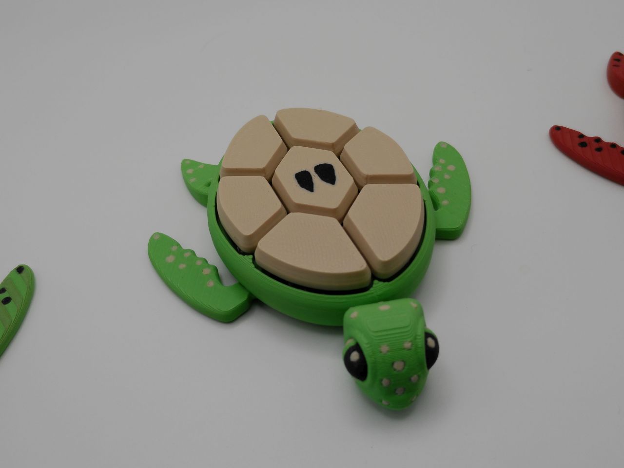 Fruit Turtle Clickers - 7 Button Fidget