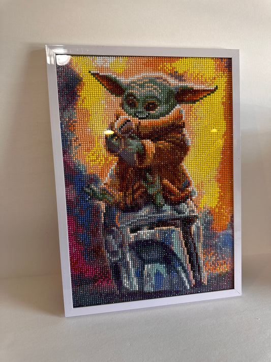 Alien Completed Diamond Painting