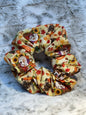 Fall Pups Scrunchie