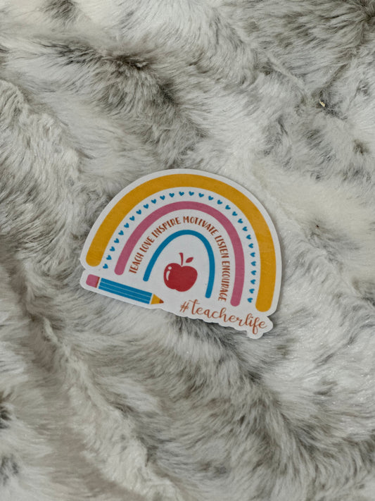 #teacherlife Sticker