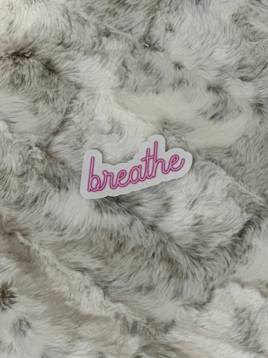 Breathe Sticker