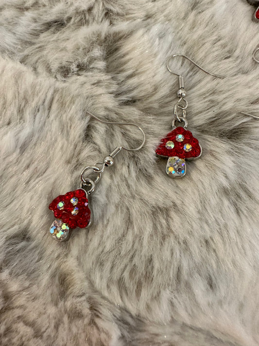 Mini Rhinestone Shrooms
