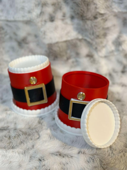 Tilted Santa Cake Box