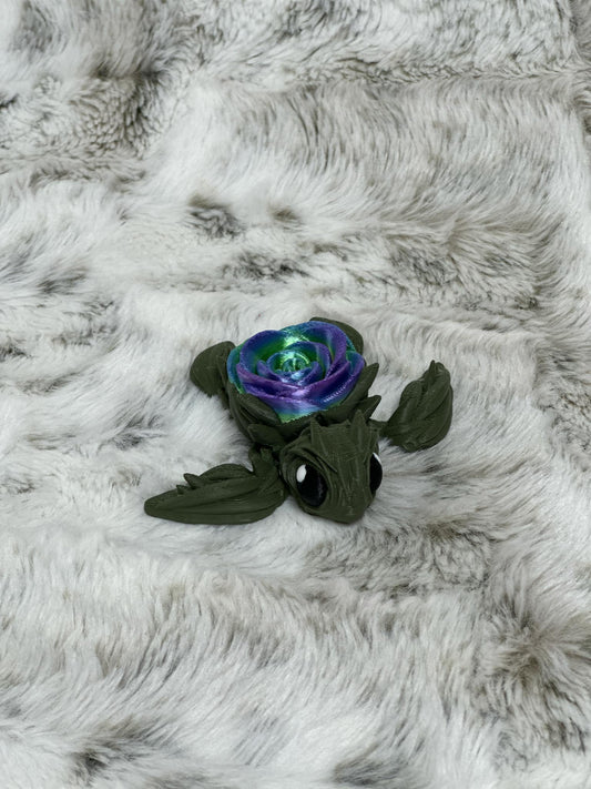 Rainbow Rose Turtle