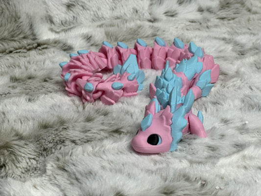 Blue & Pink RubiKuro Dragon