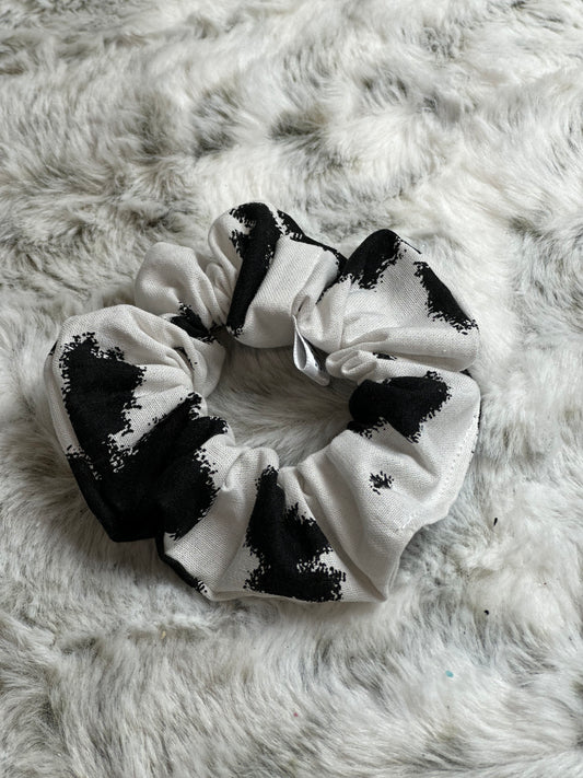Cow Print Scrunchie
