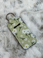 Neoprene Lip Balm Holder Keychain