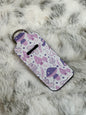 Neoprene Lip Balm Holder Keychain