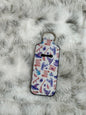 Neoprene Lip Balm Holder Keychain